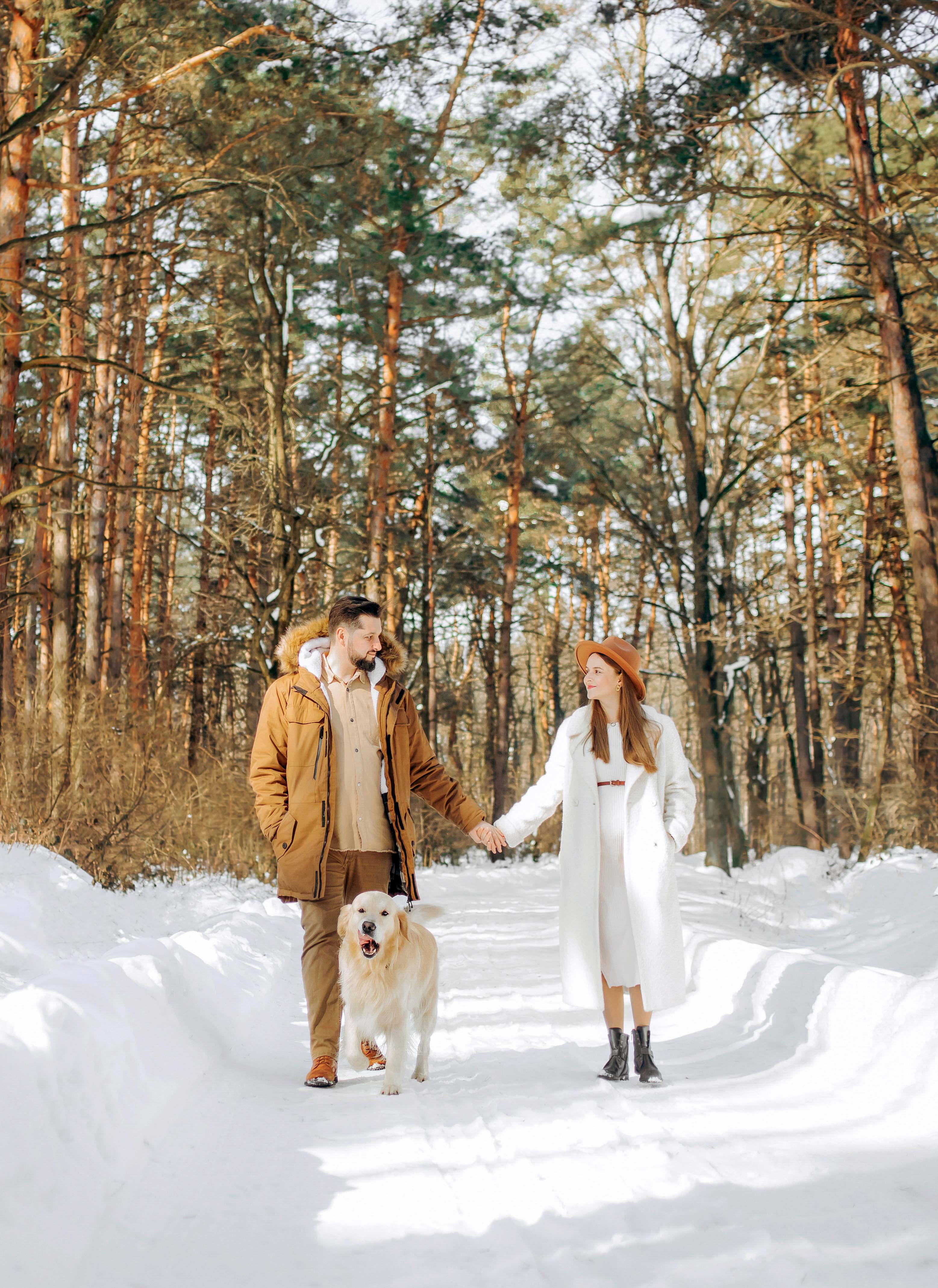 WINTER MATERNITY SESSION | Galyna & Vitaliy